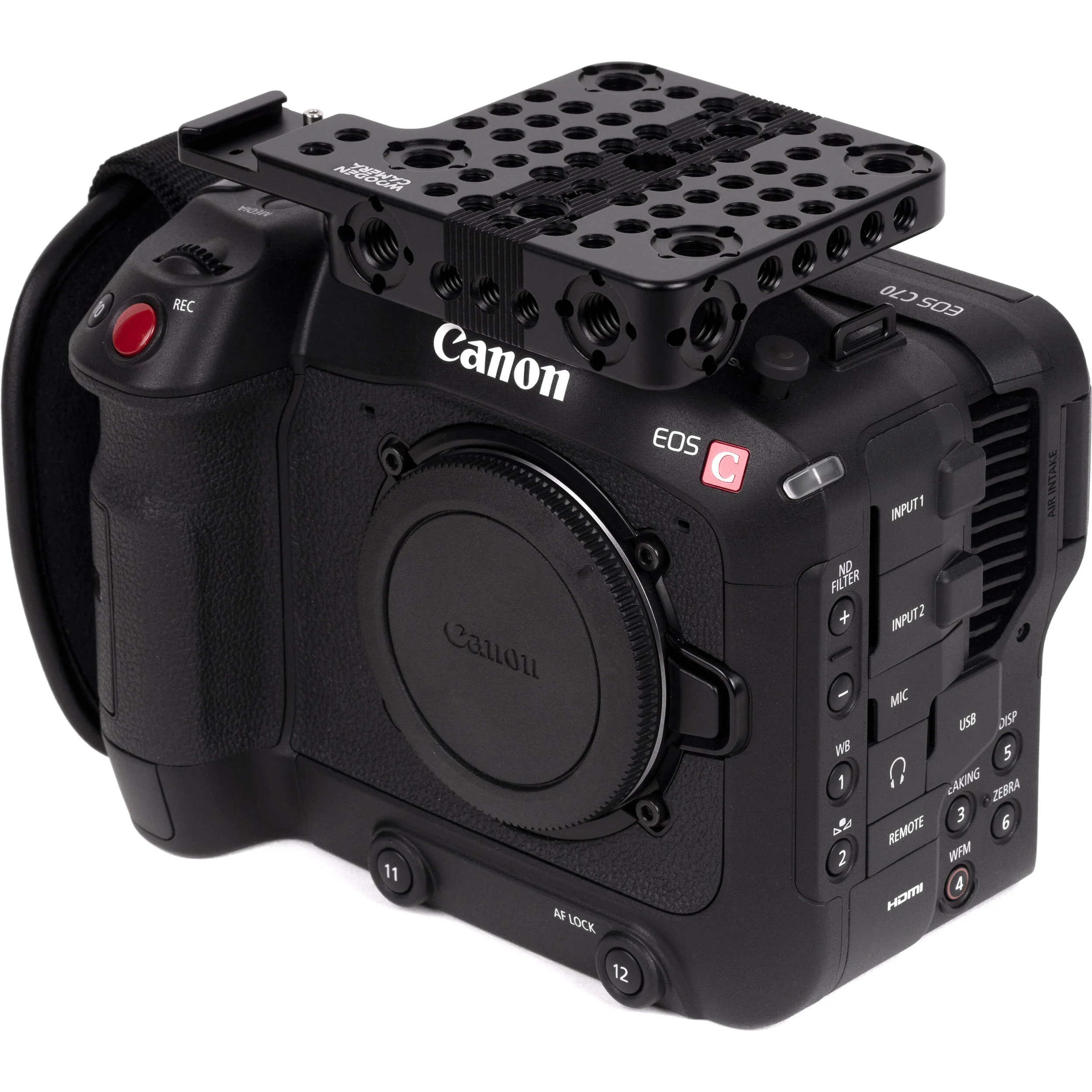 Wooden Camera Top Plate for Canon C70 - Image 3