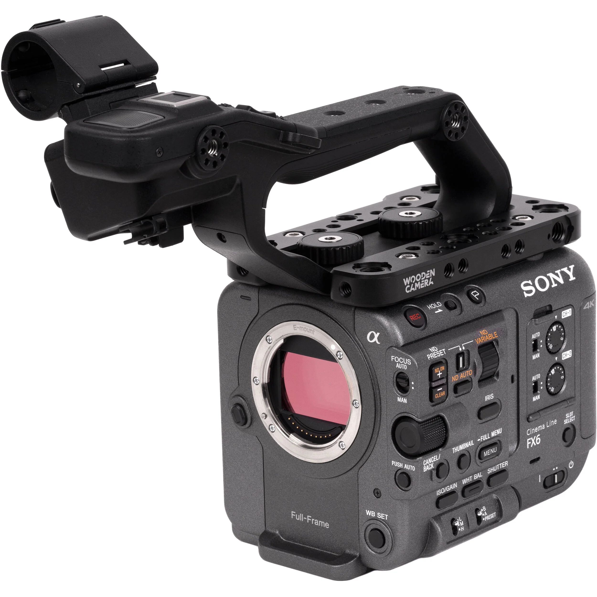 Wooden Camera Top Plate for Sony FX6 - Image 3
