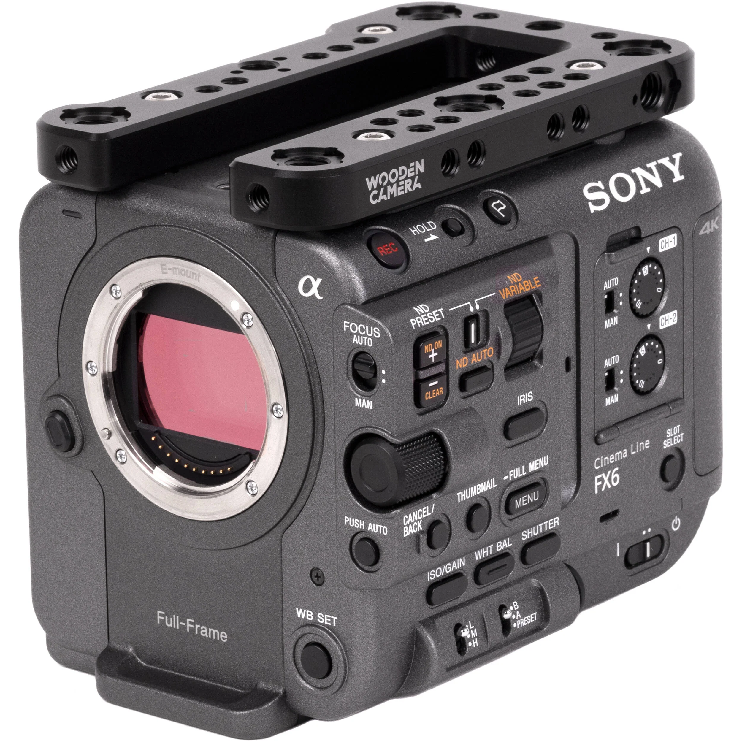 Wooden Camera Top Plate for Sony FX6 - Image 4