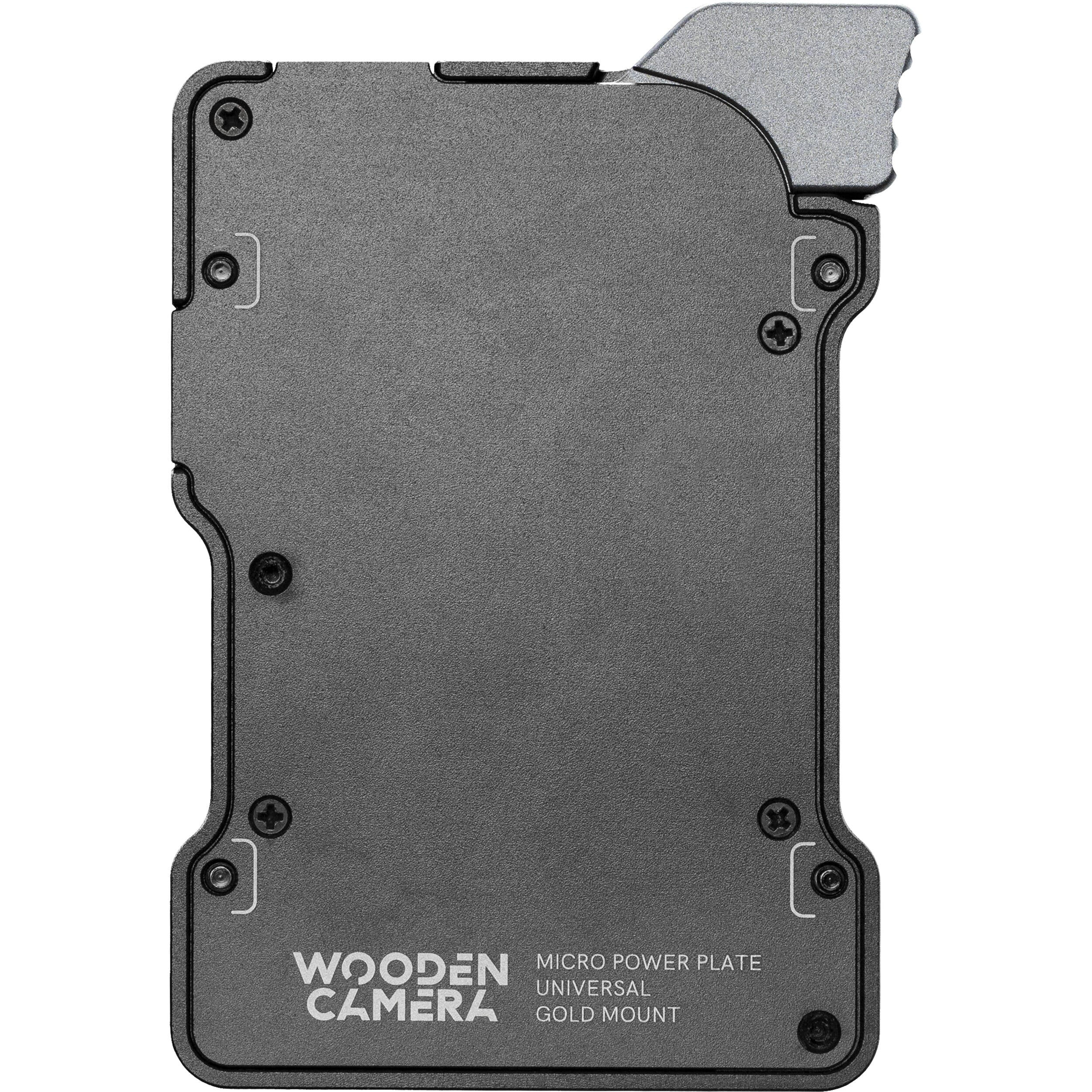 Wooden Camera Universal Micro Battery Plate (Gold Mount) - Image 2