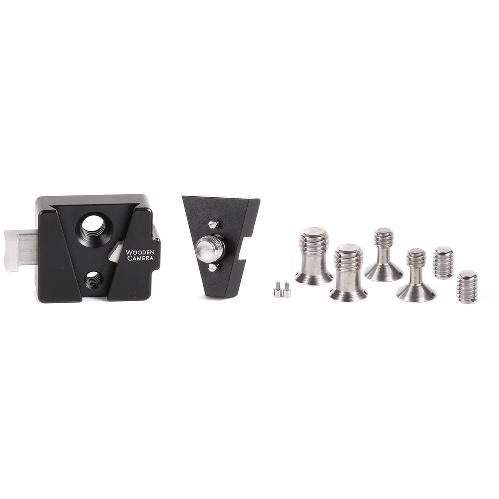 Wooden Camera V-Lock Base Station and Wedge Kit (ARRI Accessory Mount 3/8"-16) - Image 2