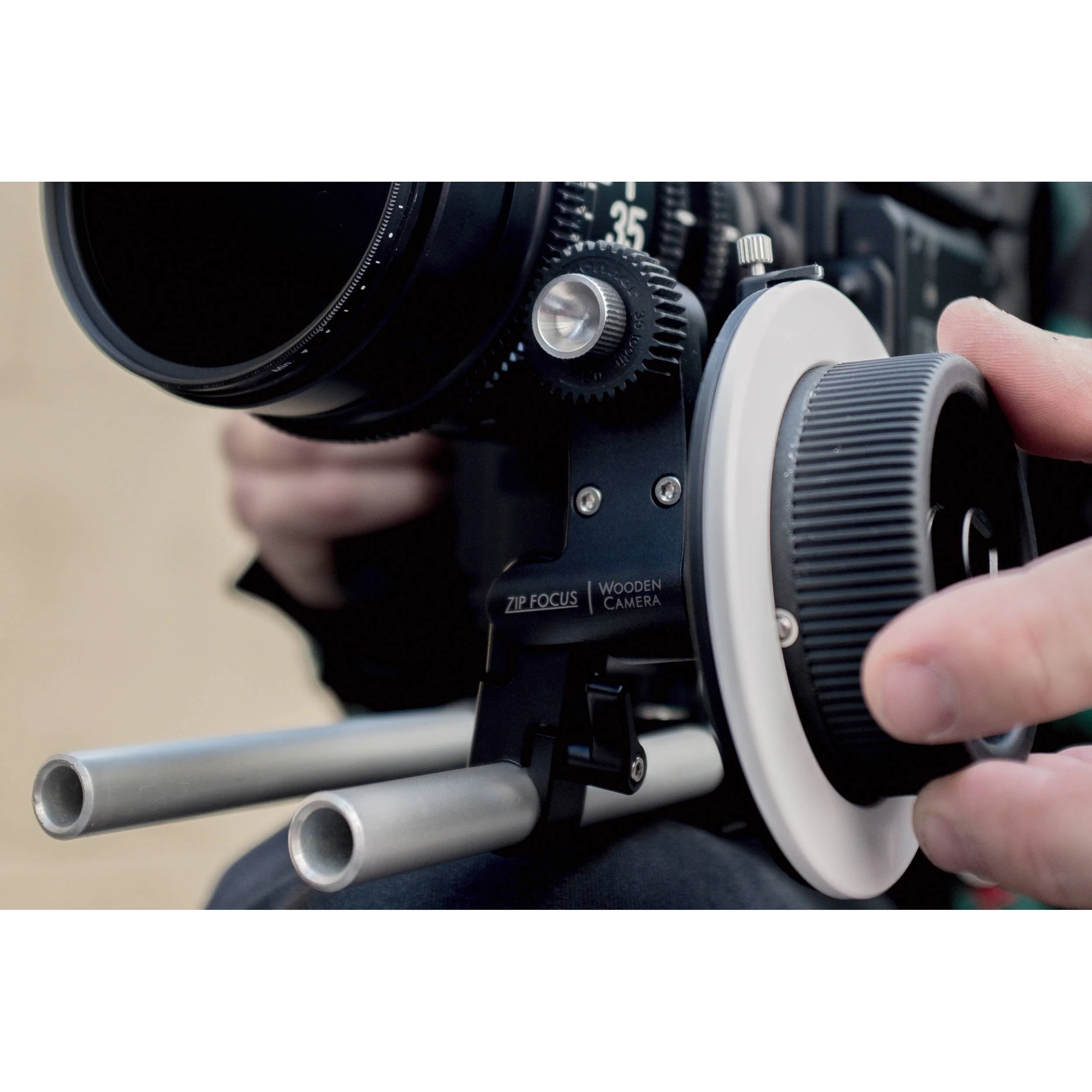 Wooden Camera Zip Focus Single-Rod Follow Focus (15mm LWS) - Image 11