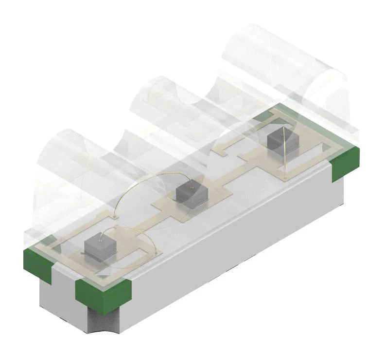 WURTH ELEKTRONIK 155124M172400 LED, Red, Green, Blue, SMD, 120 °, R 20mA, G 20mA, B 20mA