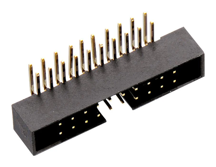 Wurth Elektronik 62502021721 Pin Header Wire-to-Board 2 mm Rows 20 Contacts Through Hole Right Angle WR-BHD