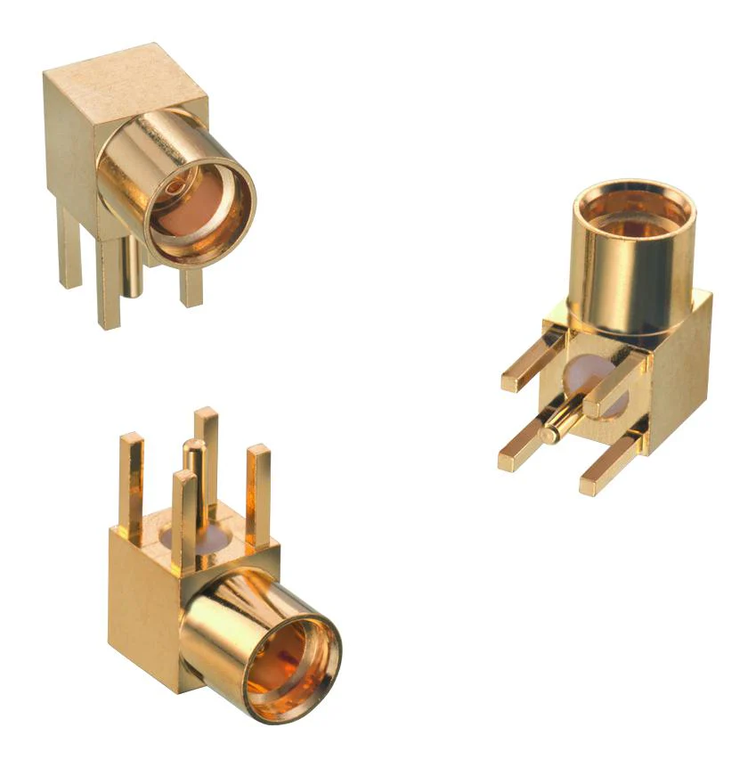 Wurth Elektronik 66011002111501 RF / Coaxial Connector Mmcx Right Angle Jack Through Hole 50 ohm - Image 2