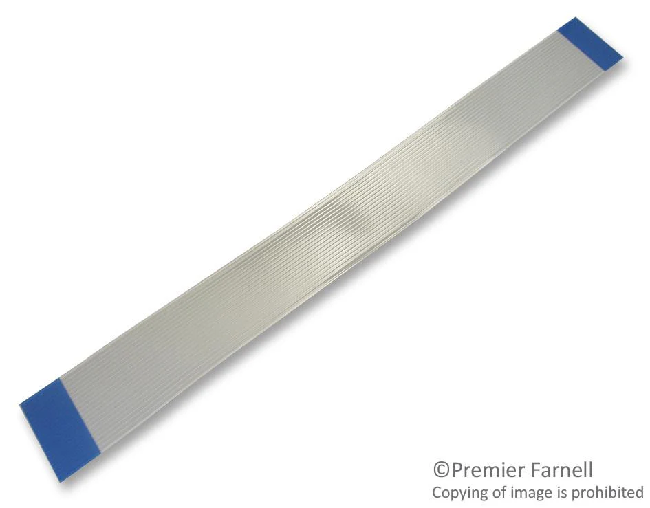 WURTH ELEKTRONIK 686610200001 Ribbon Cable, 7.87 ", 200 mm, Same Sided Contacts, White