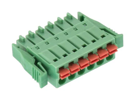 Wurth Elektronik 691304130002 Pluggable Terminal Block 3.5 mm 2 Ways 24AWG to 16AWG 1.3 mm² Push In 12 A