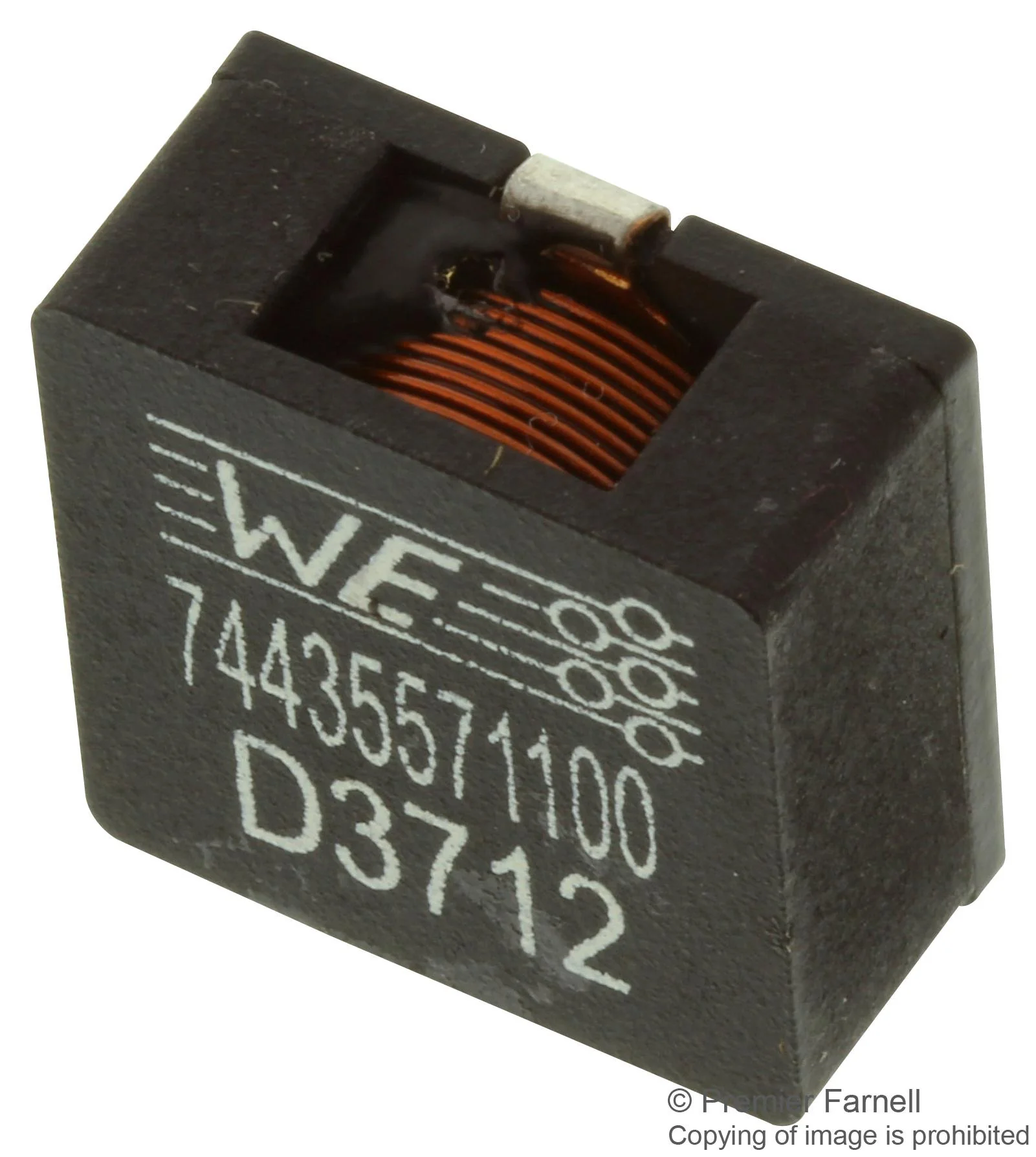 WURTH ELEKTRONIK 74435573300 Surface Mount Power Inductor, WE-HCI Series, 33 µH, 8.5 A, 9 A, Shielded, 0.0217 ohm