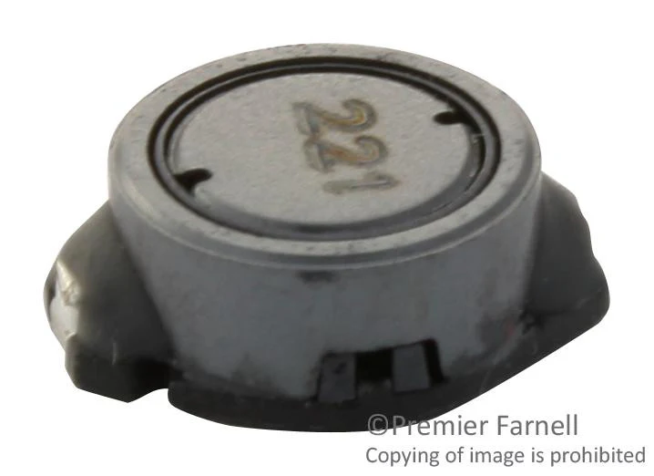 WURTH ELEKTRONIK 74454220 Surface Mount Power Inductor, WE-PD3 Series, 220 µH, 450 mA, 700 mA, Shielded, 0.8 ohm