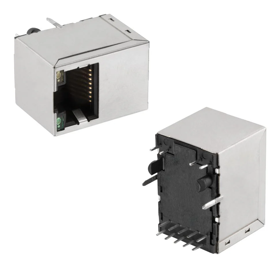 WURTH ELEKTRONIK 7499410221 Modular Connector, RJ45 Jack, 1 x 1 (Port), 8P8C, Through Hole Mount - Image 2