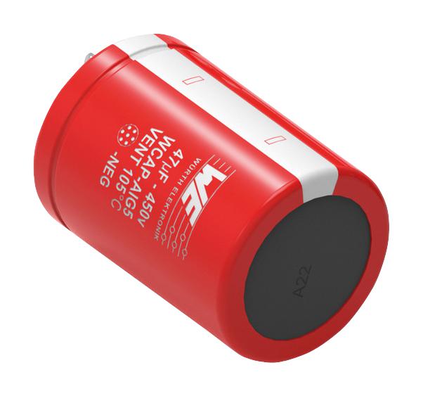 Wurth Elektronik 861021084013 Electrolytic Capacitor 470 &Acirc;&micro;F 200 V &plusmn; 20% Snap-In 2000 Hours @ 105&deg;C New - Image 2