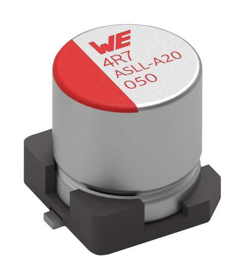 Wurth Elektronik 865061462004 SMD Aluminium Electrolytic Capacitor Radial Can - 10 µF 450 V 5000 Hours @ 105°C Polar New
