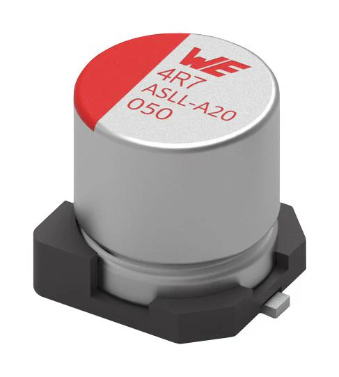 Wurth Elektronik 865061462004 SMD Aluminium Electrolytic Capacitor Radial Can - 10 µF 450 V 5000 Hours @ 105°C Polar New - Image 2