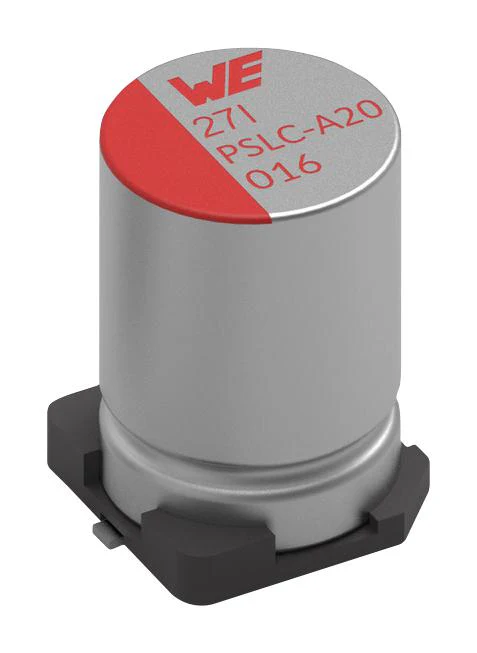 Wurth Elektronik 875075661010 Polymer Aluminium Electrolytic Capacitor 330 µF 35 V Radial Can - SMD 0.02 ohm New