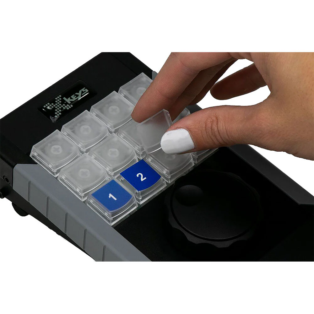 X-keys XBE-12 Jog Shuttle with Macro Keypad - Image 5