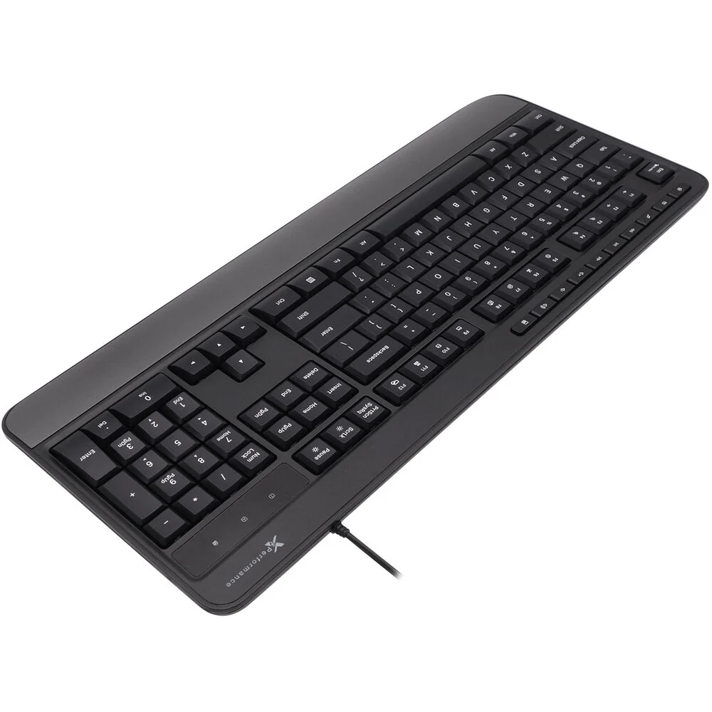 X9 Performance 114-Key Multimedia USB Keyboard with Wrist Rest - Image 6