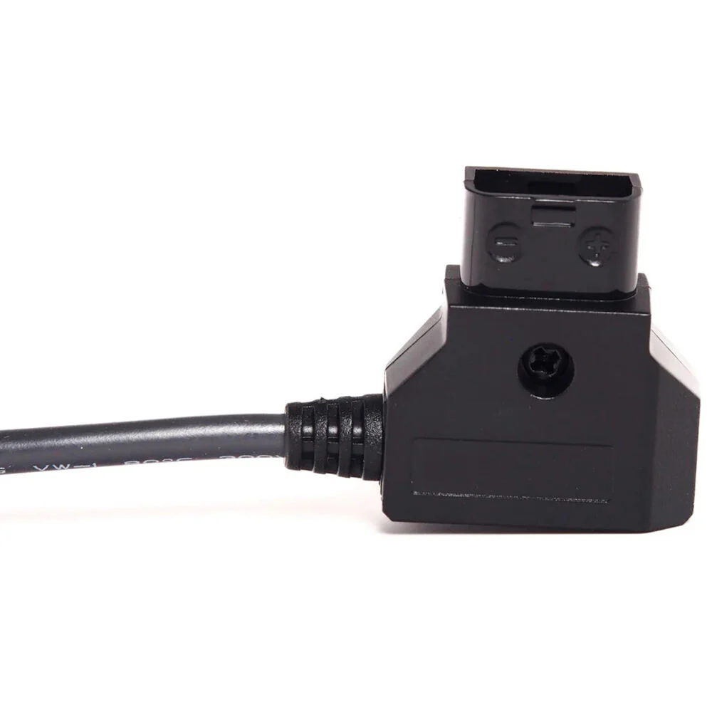 XLCS Designs Locking Right-Angle 12 VDC Power to D-Tap Cable for Blackmagic Micro G2 (6.7") - Image 3