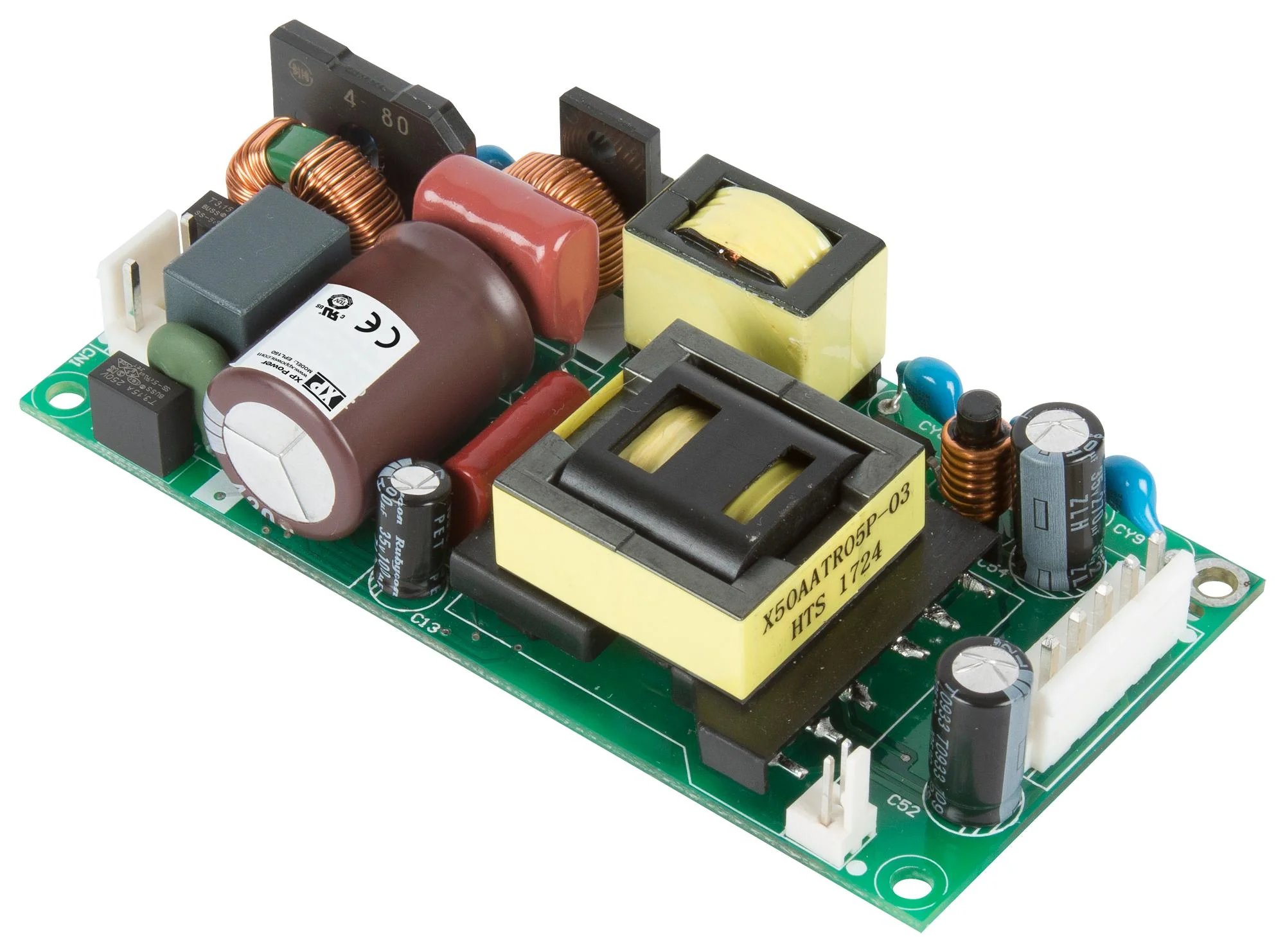 XP Power EPL150PS12 AC/DC Open Frame Supply (PSU) ITE & Medical 1 Output 100 W 12 V 8.33 A