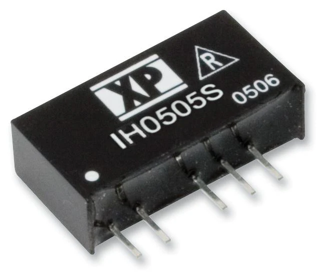 XP POWER IH0515S-H 2 Watt SIP Dual Output DC/DC Converter, Input 5V, Output ±15V/66mA, 3000V Isolation