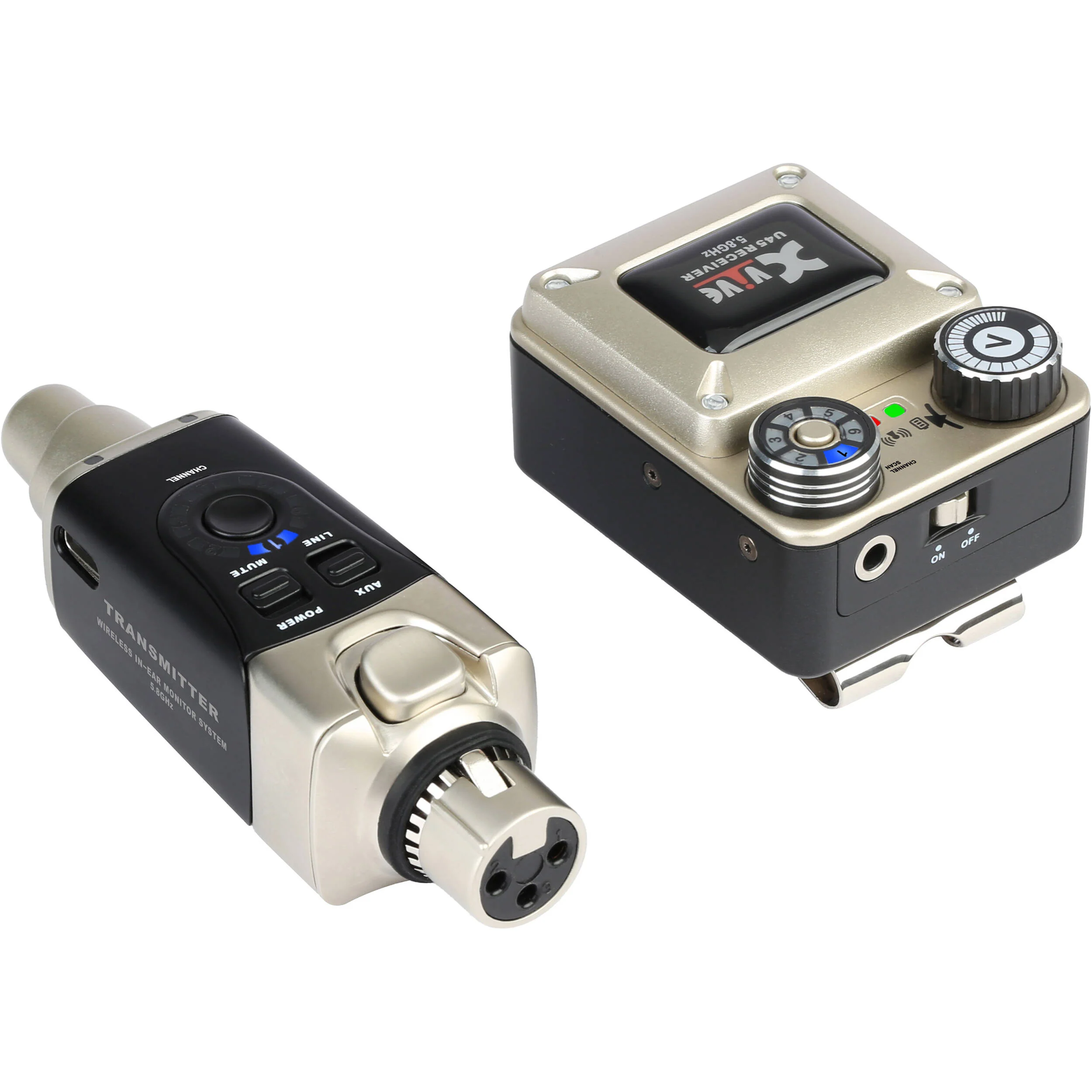 Xvive Audio U45 Wireless In-Ear Monitor System (5.8 GHz) - Image 4