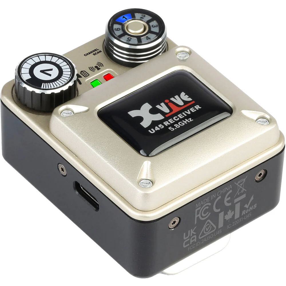 Xvive Audio U45 Wireless In-Ear Monitor System (5.8 GHz) - Image 6