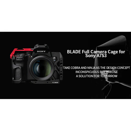 YC Onion Blade Half Camera Cage for Sony a7S III - Image 3