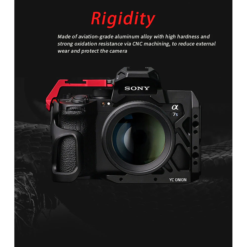 YC Onion Blade Half Camera Cage for Sony a7S III - Image 5