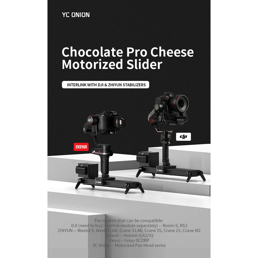 YC Onion Chocolate Pro Cheese Motorized Slider (15.7") - Image 2