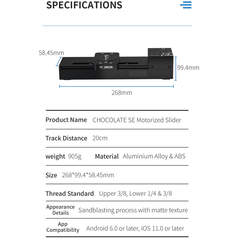 YC Onion Chocolate SE Motorized Slider - Image 3