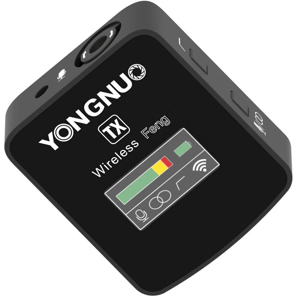 Yongnuo Feng Compact Digital Wireless Microphone System for Cameras & Smartphones (2.4 GHz) - Image 4