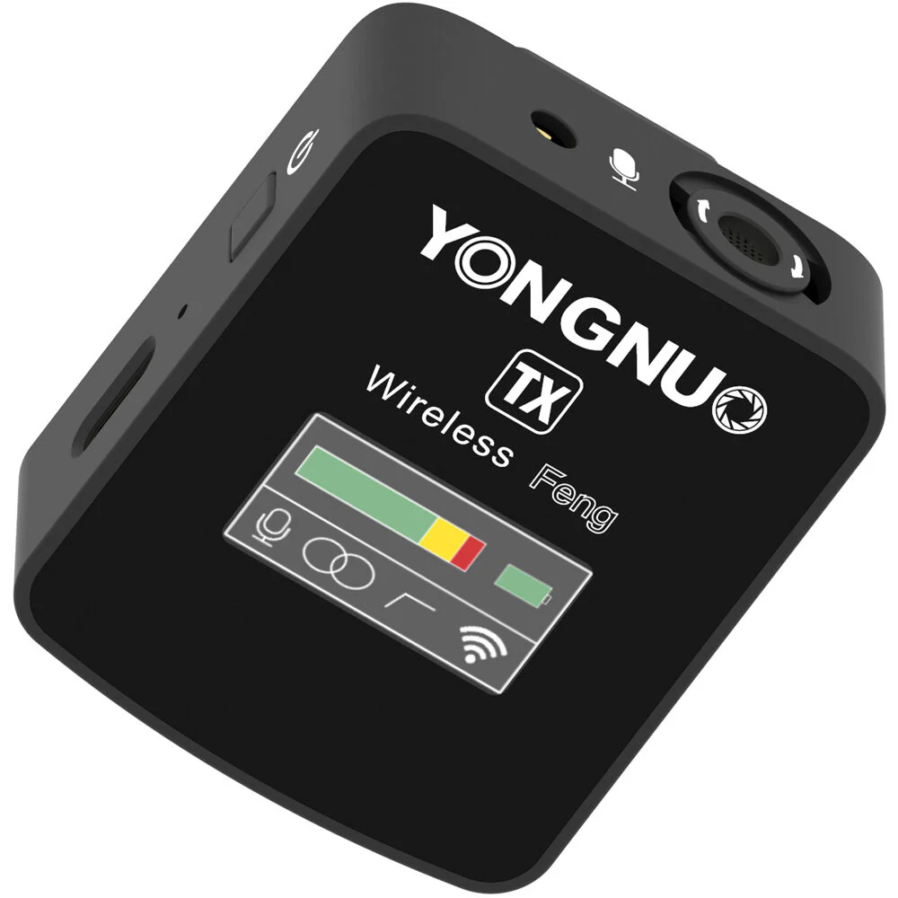 Yongnuo Feng Compact Digital Wireless Microphone System for Cameras & Smartphones (2.4 GHz) - Image 5
