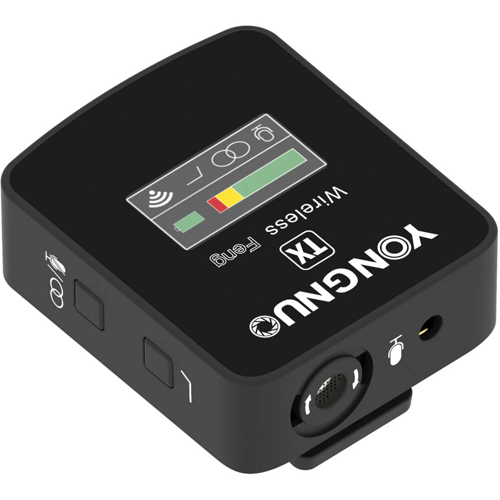 Yongnuo Feng Compact Digital Wireless Microphone System for Cameras & Smartphones (2.4 GHz) - Image 6
