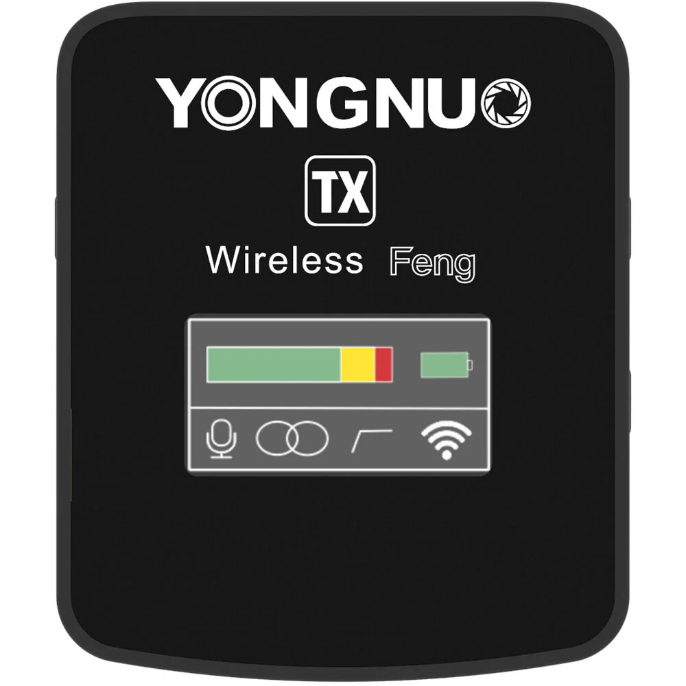 Yongnuo Feng Compact Digital Wireless Microphone System for Cameras & Smartphones (2.4 GHz) - Image 7