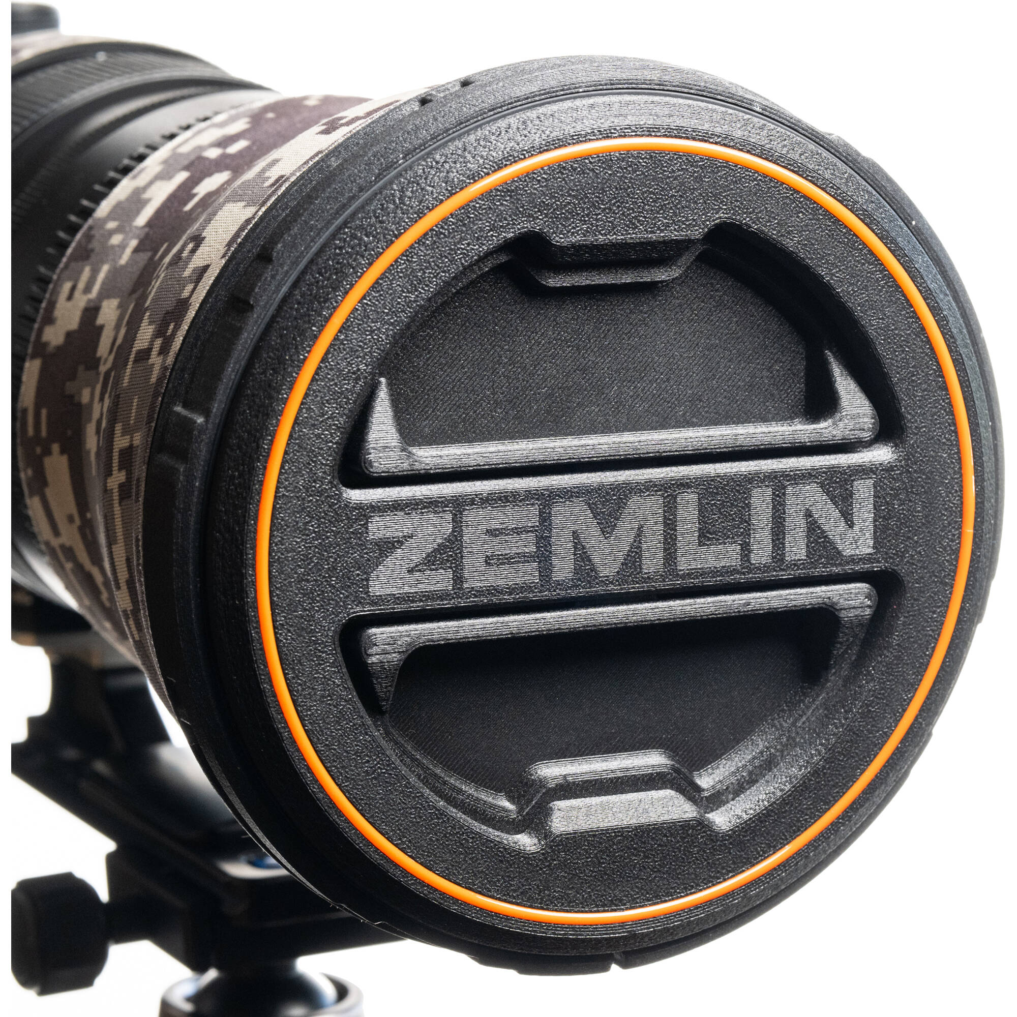 Zemlin Photo Lens Cap for Standard Lenses with Filter Threads, 122mm (Orange Ring) - Image 4