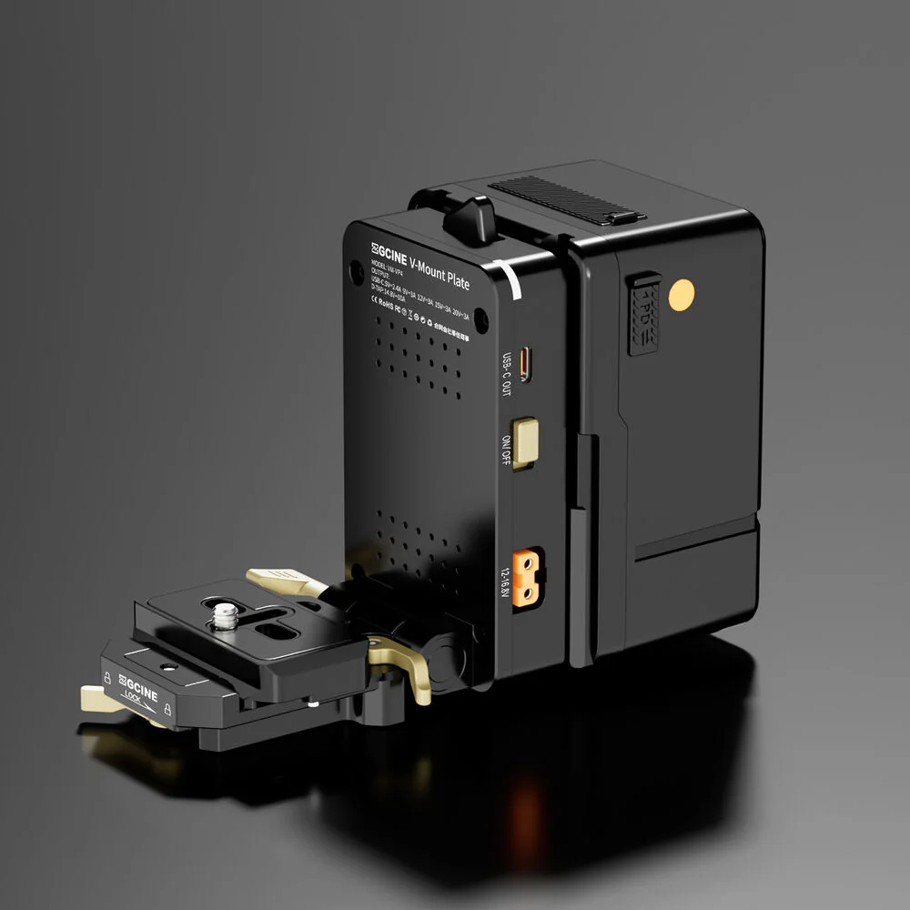 ZGCINE Creator Set Combo 1 with VM-VP4 Quick-Release V-Mount Plate & V99Pro V-Mount Battery - Image 2