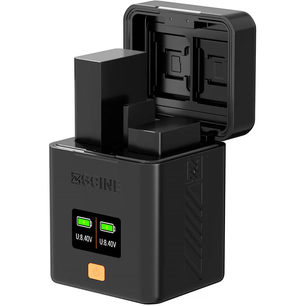 ZGCINE Fast Dual Charger for Nikon EN-EL25 Batteries