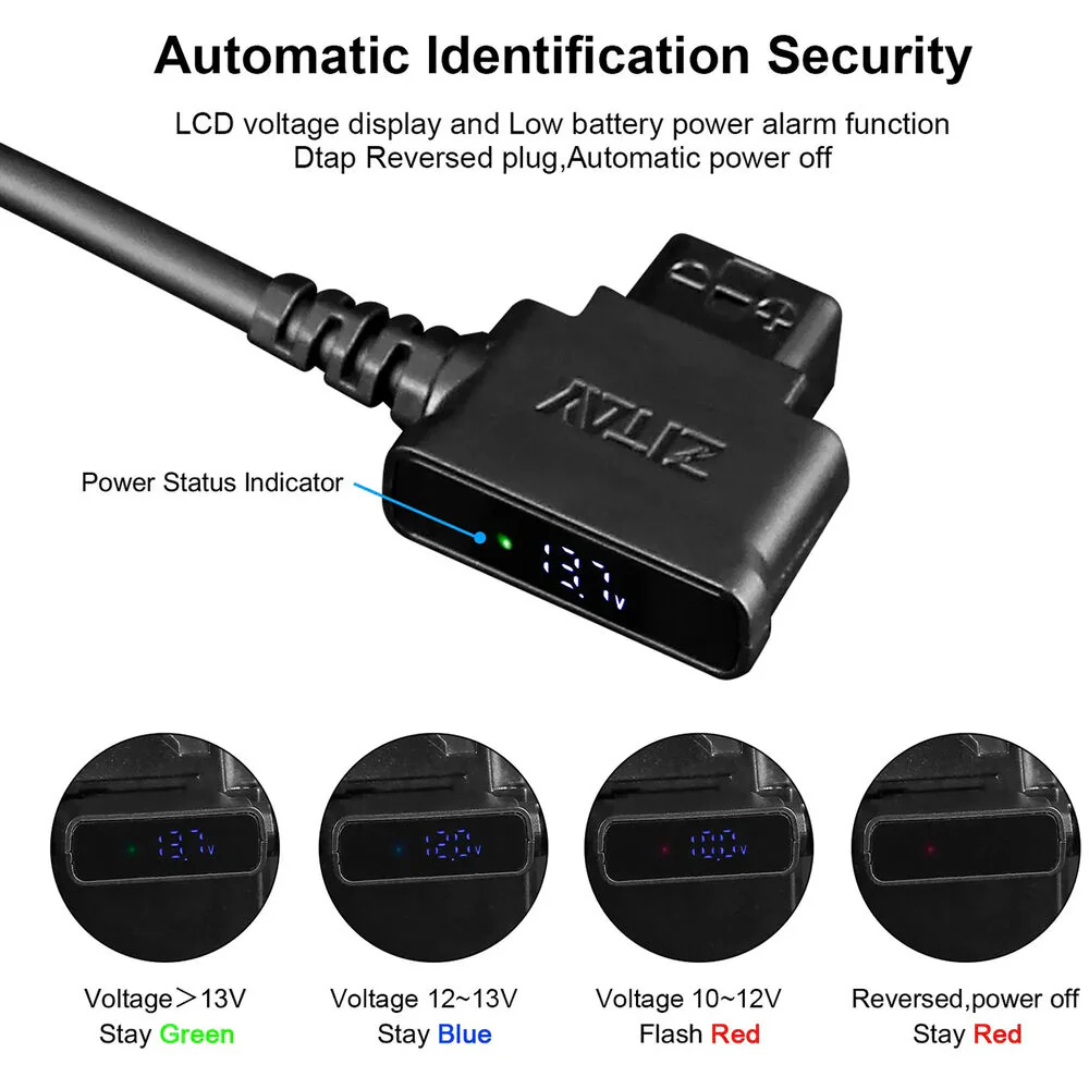 ZITAY D-Tap to DMW-BLJ31GK Dummy Battery Adapter - Image 4