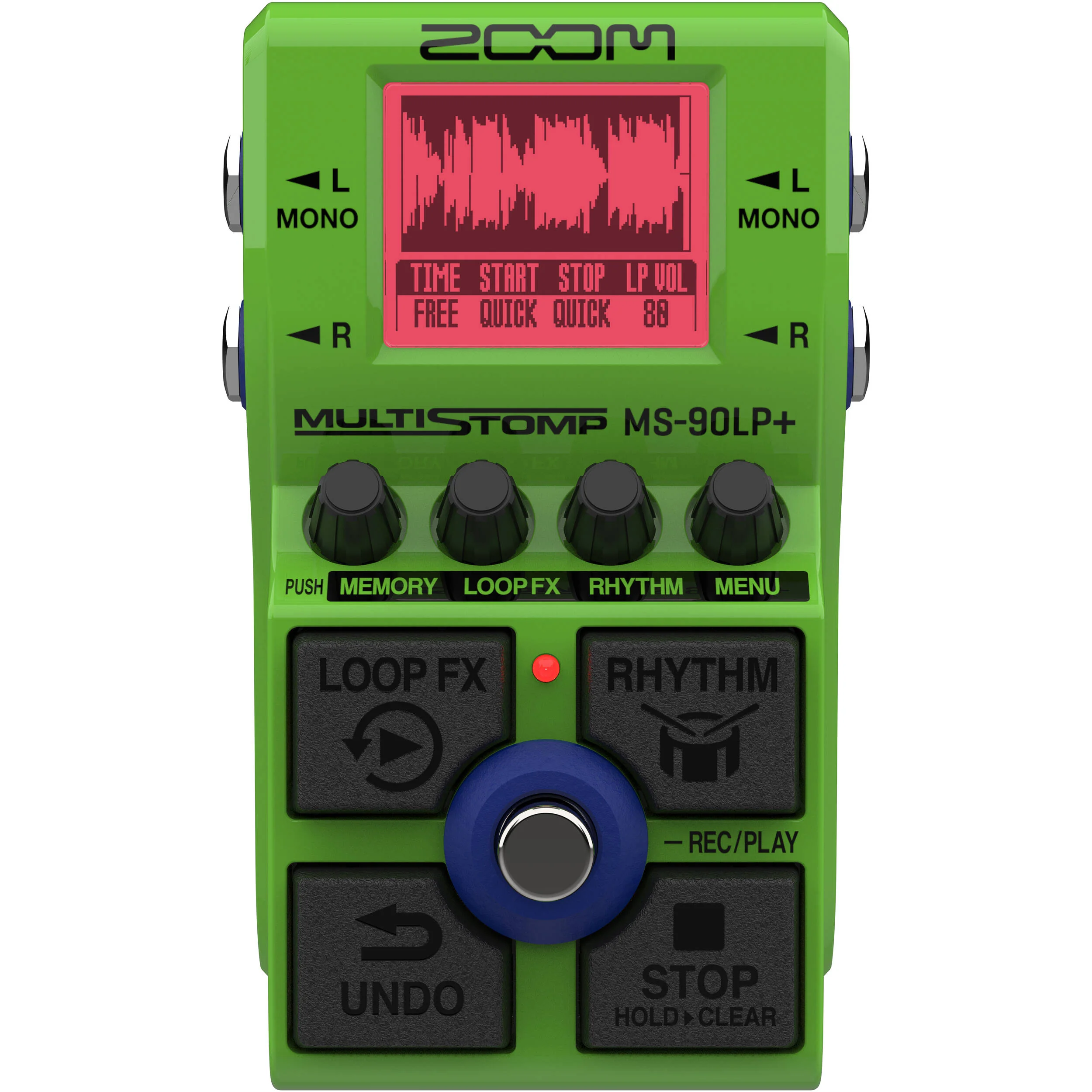 Zoom MS-90LP+ MultiStomp Looper Pedal - Image 2